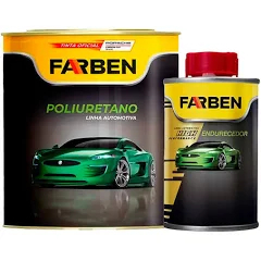 PRIMER PU AUTOMOTIVO CINZA 5X1 COM CATALISADOR FARBEN 900 ML POSTAGEM IMEDIATA
