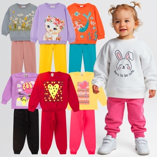 Kit 4 Peças Conjunto Moletom Infantil Menina 1 ao 14 Feminino Outono Inverno Pronta Entrega em Oferta na Shopee