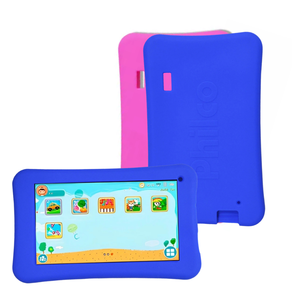 Capa infantil de Silicone Anti queda p/ Tabler Multilaser M7s Go M7s Lite M7 WIFI