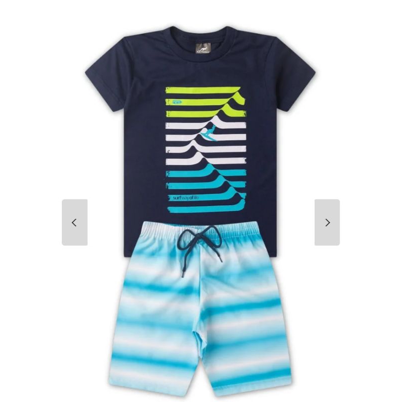 conjunto masculino (infantil e juvenil do 1 ao 14)