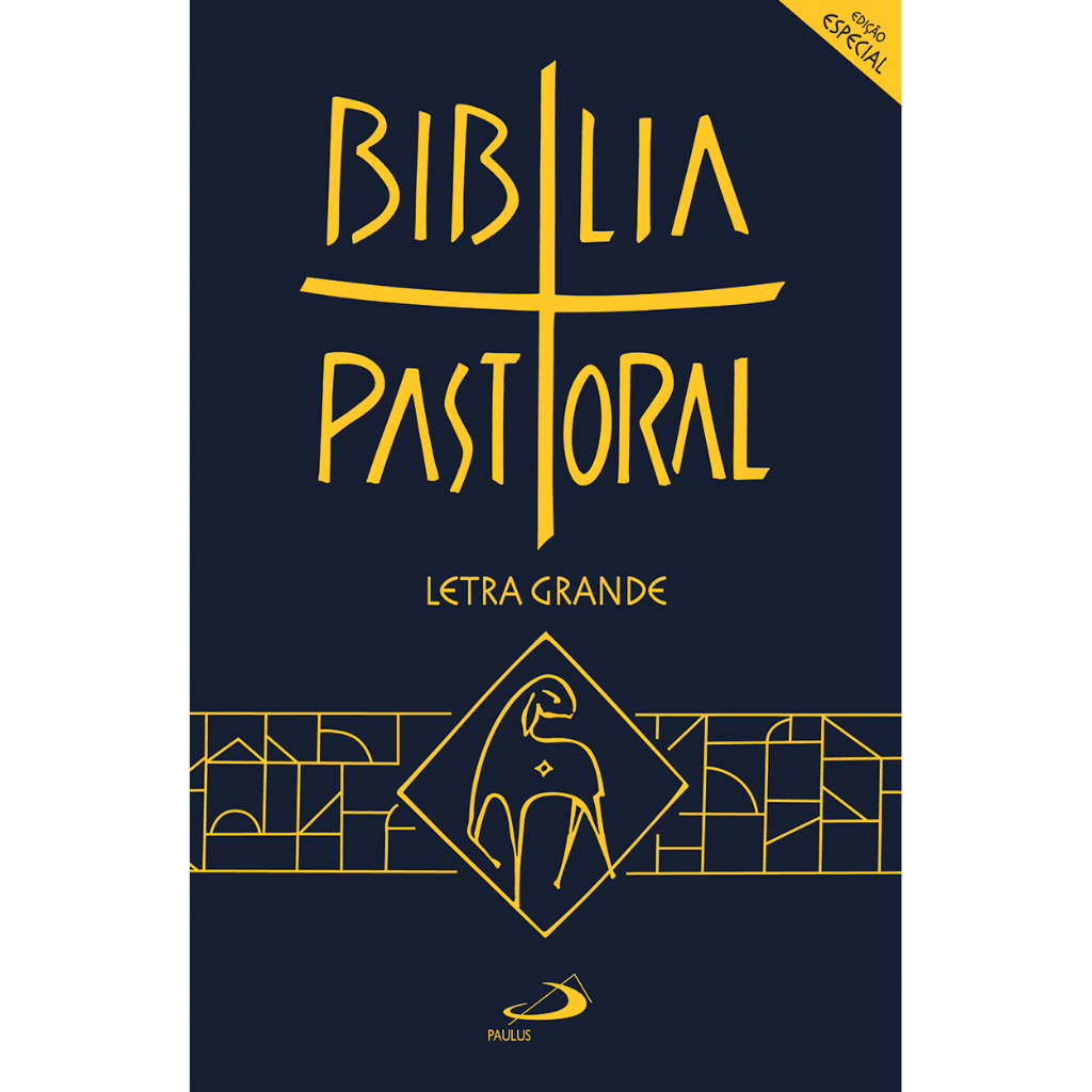 Livro Bíblia Pastoral - Letra Grande - Edição Especial - Religião e Filosofia