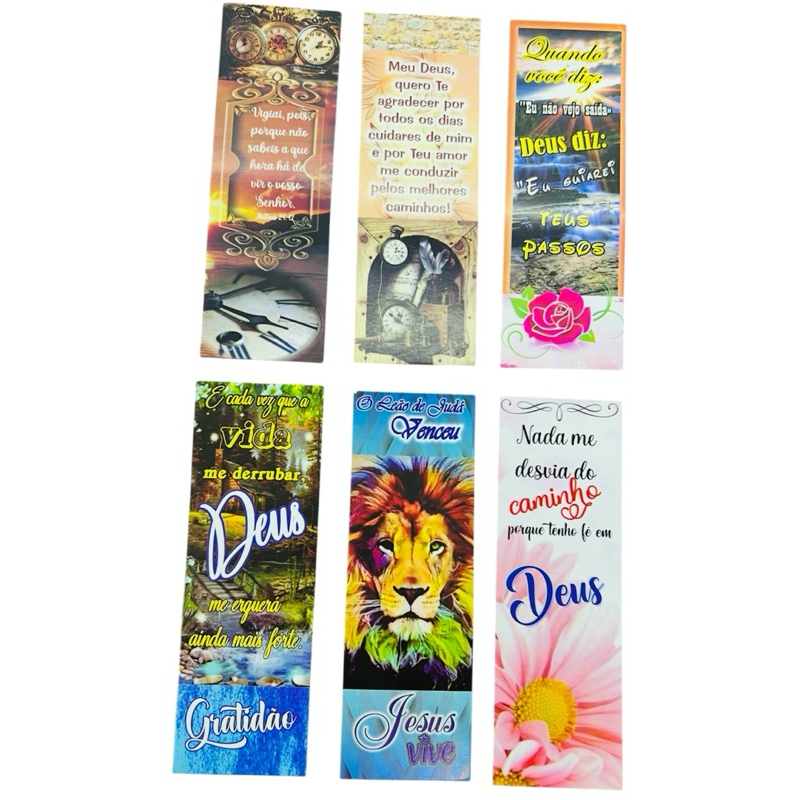 120 marca página paisagem com mensagem bíblica