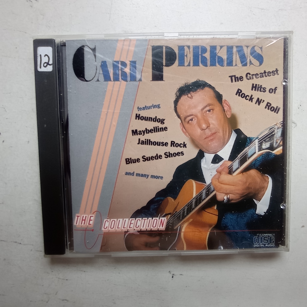 CD Carl Perkins - The Greatest Hits Of Rock N' Roll - 1987 - Importado