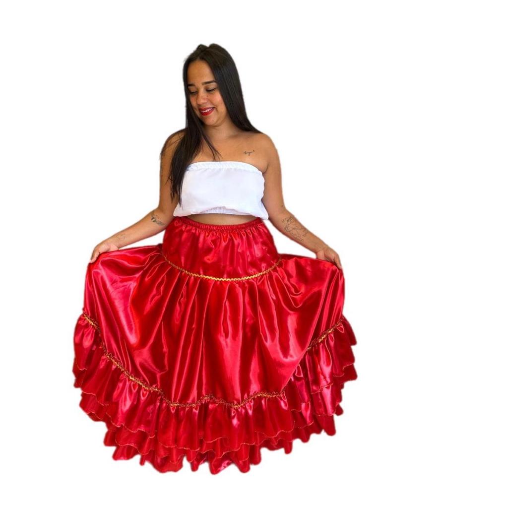 Roupa Saia Cigana Pombagira Umbanda Candomblé