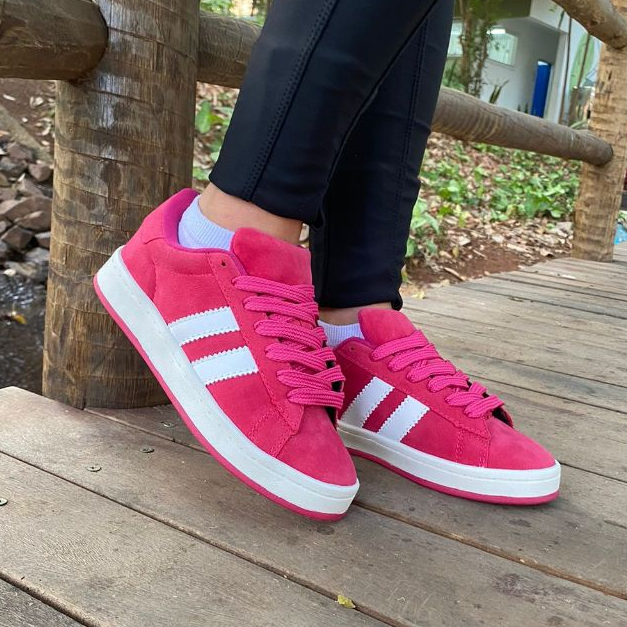 Tênis Adulto Casual Unissex Acompanha 2 Cadarços Preto Rosa Verde  do 34 ao 43 em Oferta na Shopee