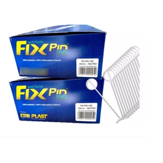 Fix Pin Antifurto Pino Tag - 10.000 Pinos - 40mm - EtiqPlast em Oferta na Shopee