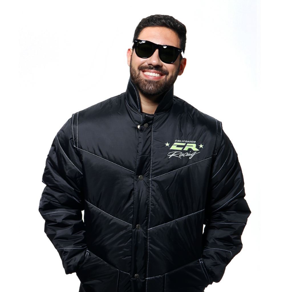 Jaqueta California Racing Life Amarela