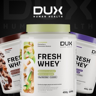 Fresh Whey Protein Dux Todos os Sabores em Oferta na Shopee