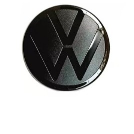 EMBLEMA PORTA MALA - VW (TCROSS 19/21,VIRTUS ) BLACK PIANO...