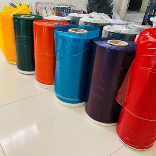 Plástico Liso Fluorescente 42x42- 1KG Cores Fortes- pipa-papagaio-raia-flechinha