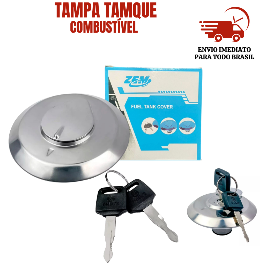 Tampa Tanque Combustível CG 150 TITAN 2004 a 2015 - FAN 150 2009 a 2015 - NX 350 SAHARA 1990 a 1999.