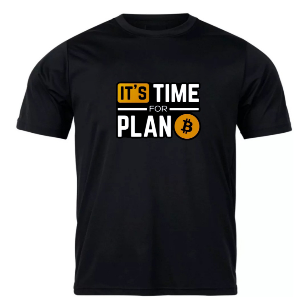 Camiseta Masculina It´s Time For Plan 100% Algodão de Gola Redonda de Malha Fresca com Envio Imediato