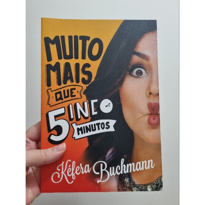 Livro Muito Mais Que 5inco Minutos Livro por Kéfera Buchmann
