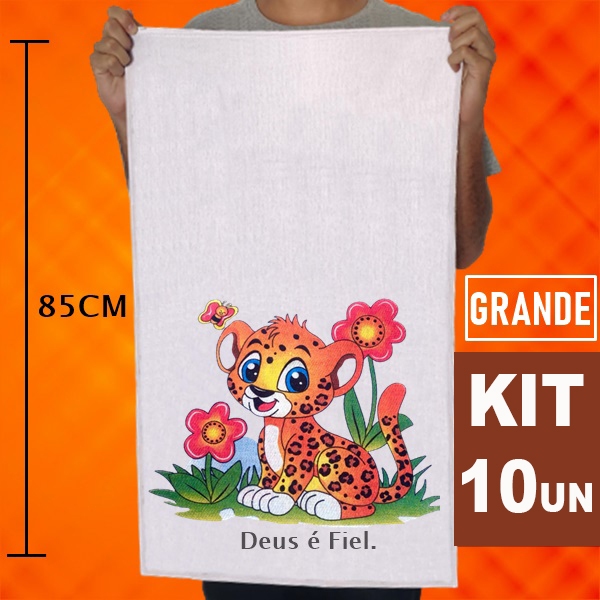 Kit 10 Pano De Prato Grande Duzia 45X85Cm De Cozinha Estampado Diversos Modelo Premium em Oferta na Shopee