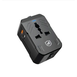 Carregador e Adaptador com Entrada Universal Para Viagem Internacional 20w - 150 países - Gshield em Oferta na Shopee