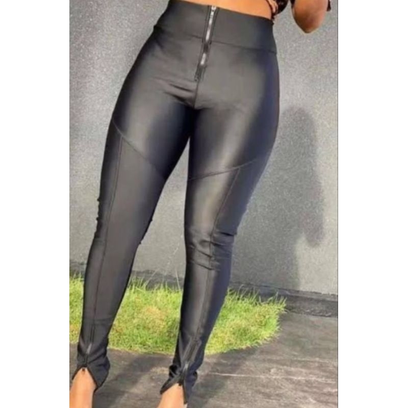 CALÇA   3 ZIPER  MONTARIA SUPLEX CINTURA ALTA TECIDO SUPLEX power NÃO HE TRANSPARENTEfrio,academiayoutros acontecimentos