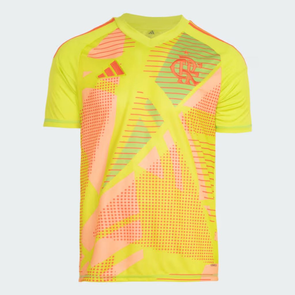 Manto Flamengo Goleiro 1 Adidas 2025 - Sports & Outdoors