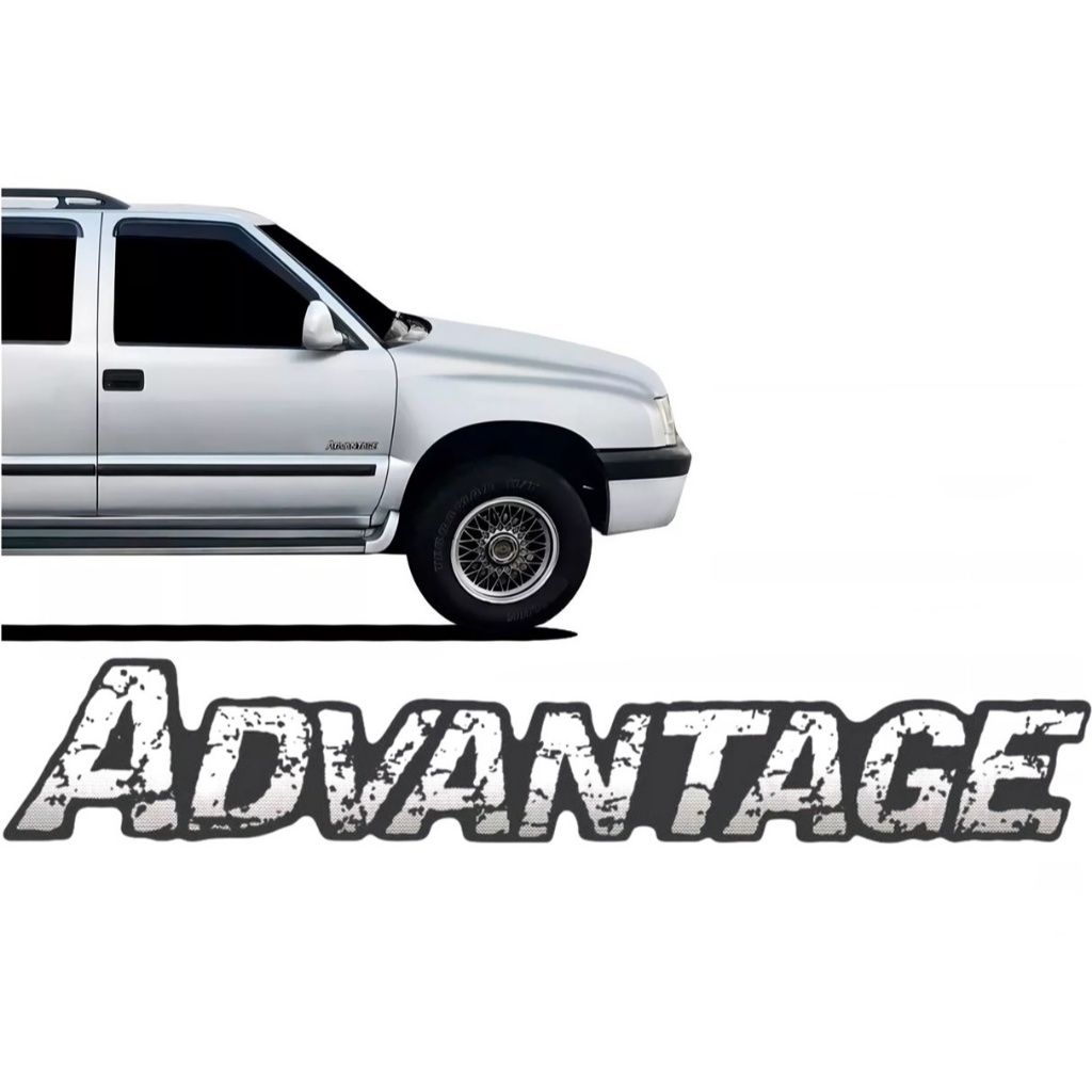 Nome Emblema Resinado Advantage S-10 Blazer Montana