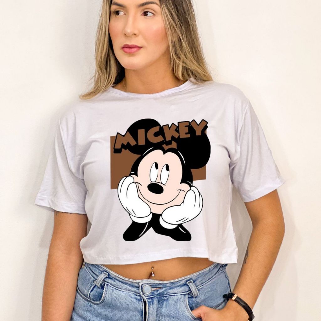 Cropped Mickey: Guia Completo e Onde Comprar | BuscaProdutos