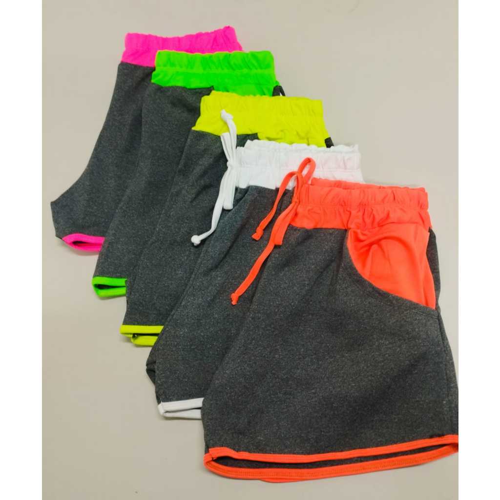 Short Feminino Comfort Fit para Malhar e Ficar em Casa em Oferta na Shopee