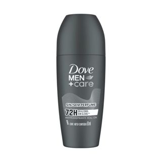 Desodorante Dove Rollon Men Care Sem Perfume 50ml em Oferta na Shopee