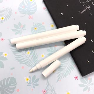 6 Canetas GIZ Liquido BRANCO Quadro Negro em Oferta na Shopee