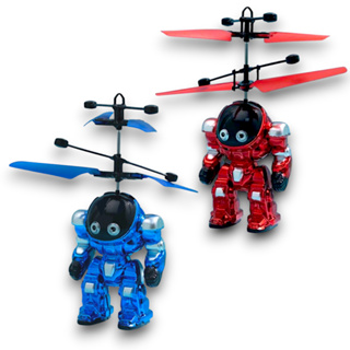 Helicóptero Robô Voador Controle Remoto Sensor Recarregável Mini Drone Avião Brinquedo em Oferta na Shopee