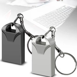 Mini Pendrive original 4GB/8GB/16GB/32GB/64GB Modelo Chaveiro Metal Usb 2.0