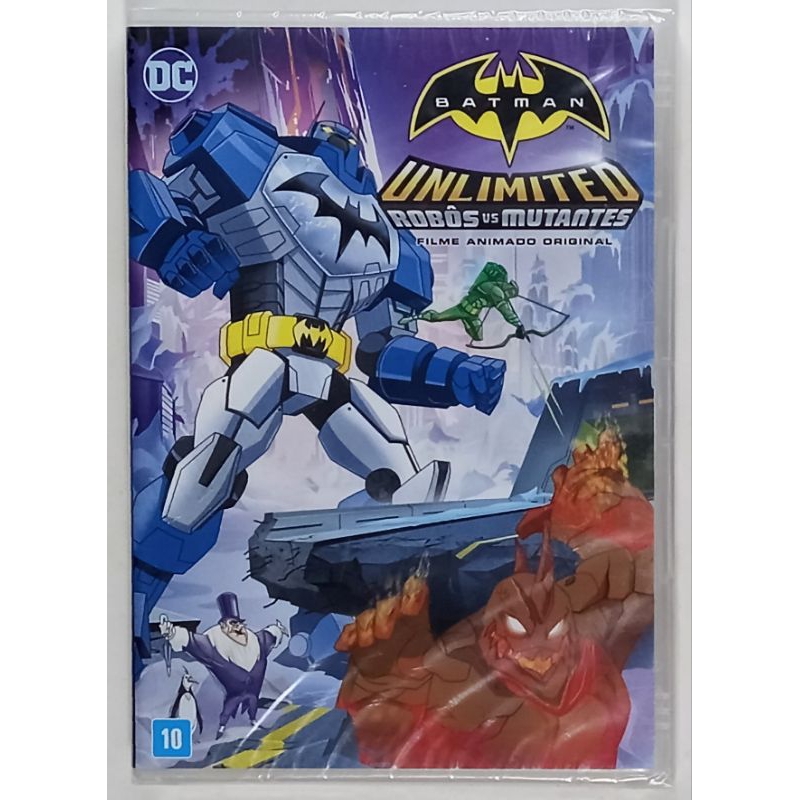 DVD Batman Unlimited - Robôs vs Mutantes (original/lacrado)