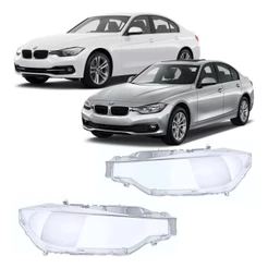 Lente Do Farol Bmw Serie 3 320i 328i 2016 2017 2018 Novo