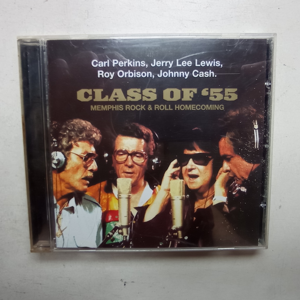 CD Carl Perkins, Jerry Lee Lewis, Roy Orbison, Johnny Cash - Class Of '55 - 1986