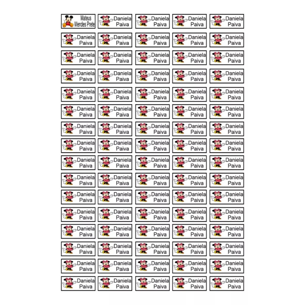 etiquetas personalizada com nome para roupas uniformes escolares hotel cada de repouso termocolante patch com desenho em Oferta na Shopee