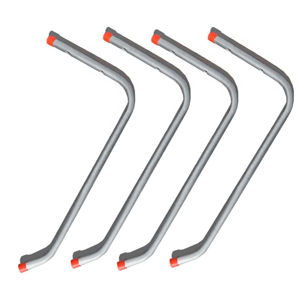 KIT 2 PARES DE SUPORTE MULTIUSO ALUMINIO 23X46 (CADEIRA,ESCADA, ETC)