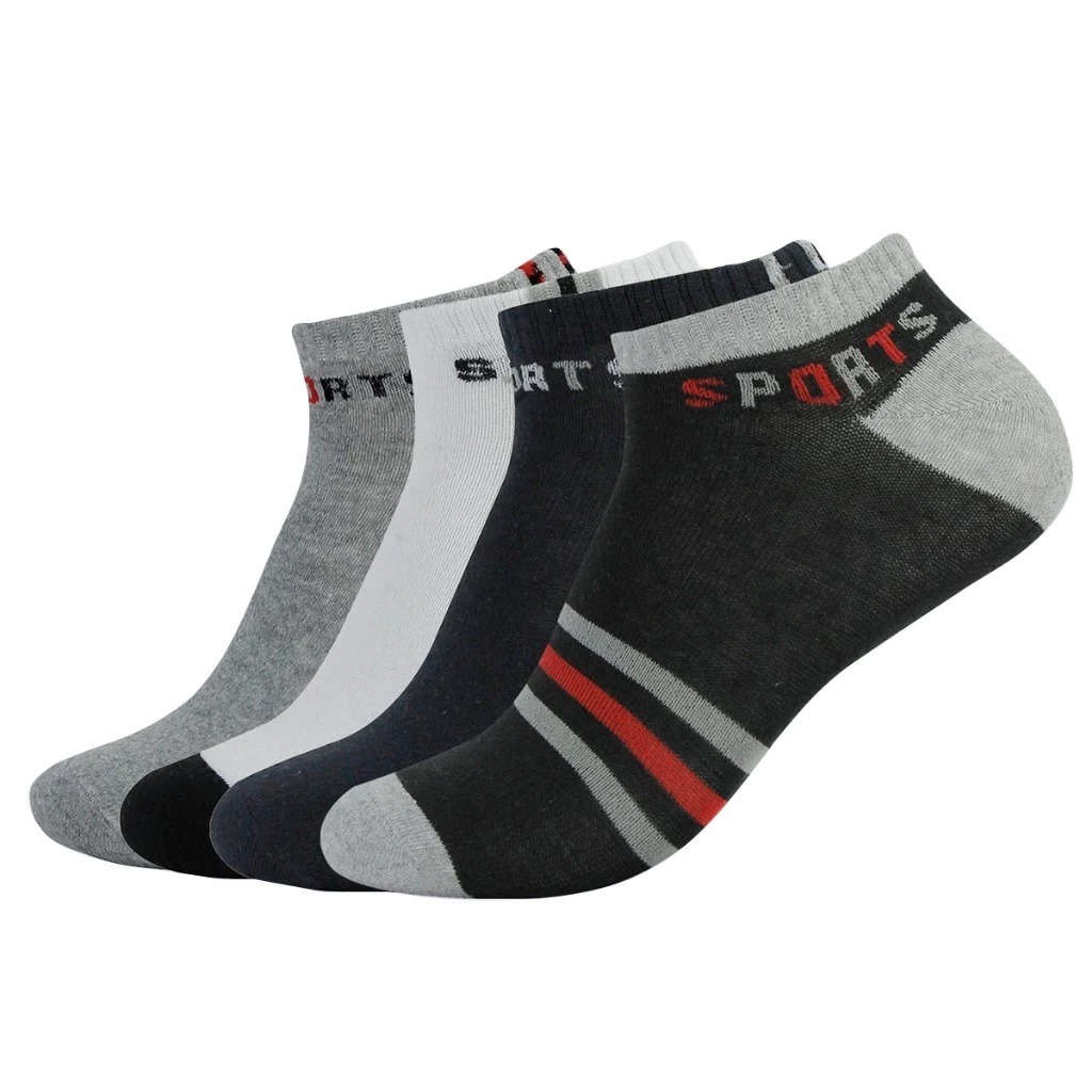 Meia Soquete Algodão confortável respirável academia esportiva Masculina Adulto- Kit com  12 Pares