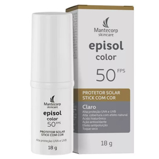 Protetor Solar Episol Color Stick em Oferta na Shopee