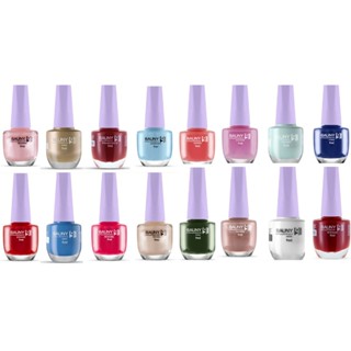 Esmalte Bauny Cosméticos 9free Hipoalergênico Cremoso Cintilante Cores 9ml em Oferta na Shopee