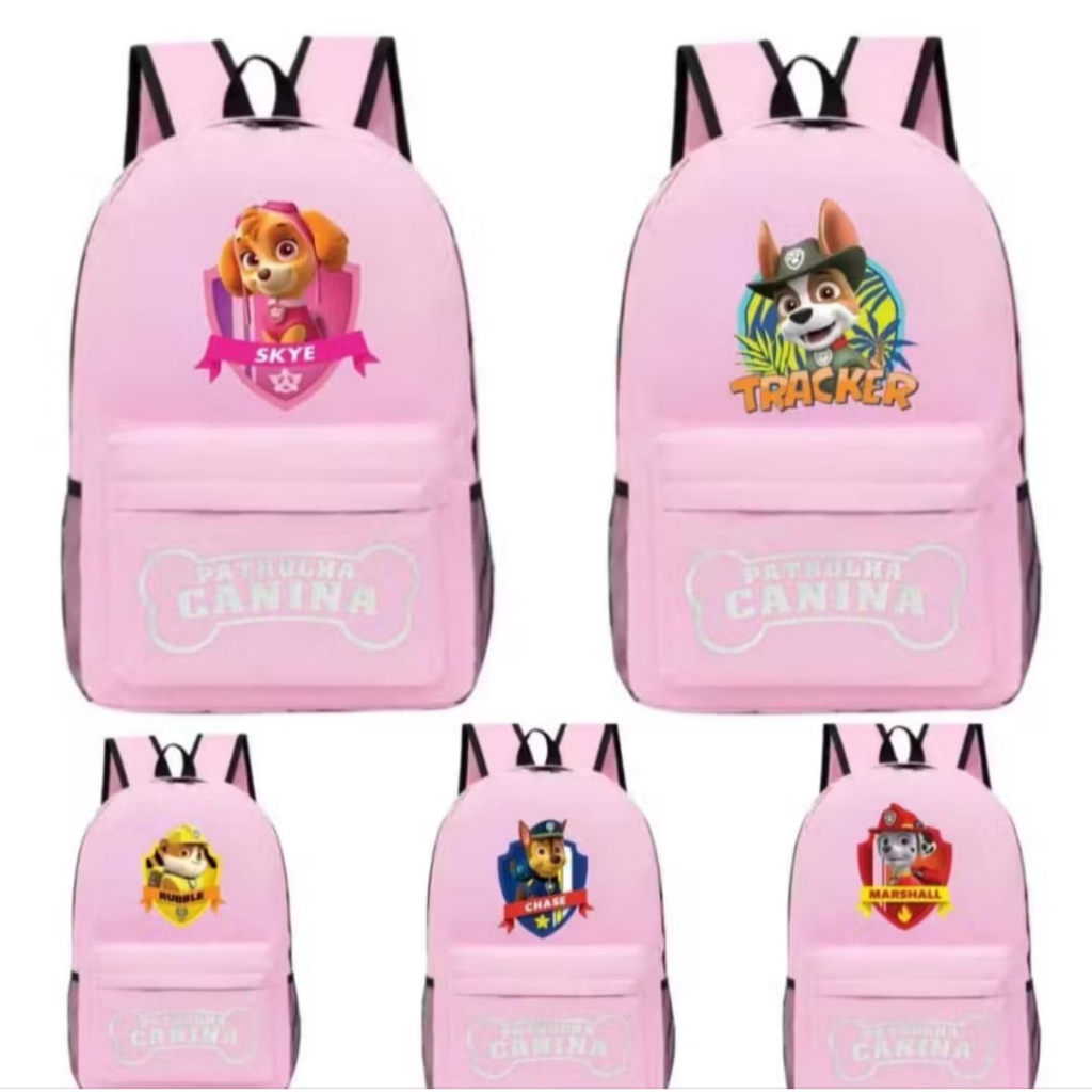 Mochila da Skye Patrulha Canina Bolsa Escolar Menina patrulha canina Mochila Skay