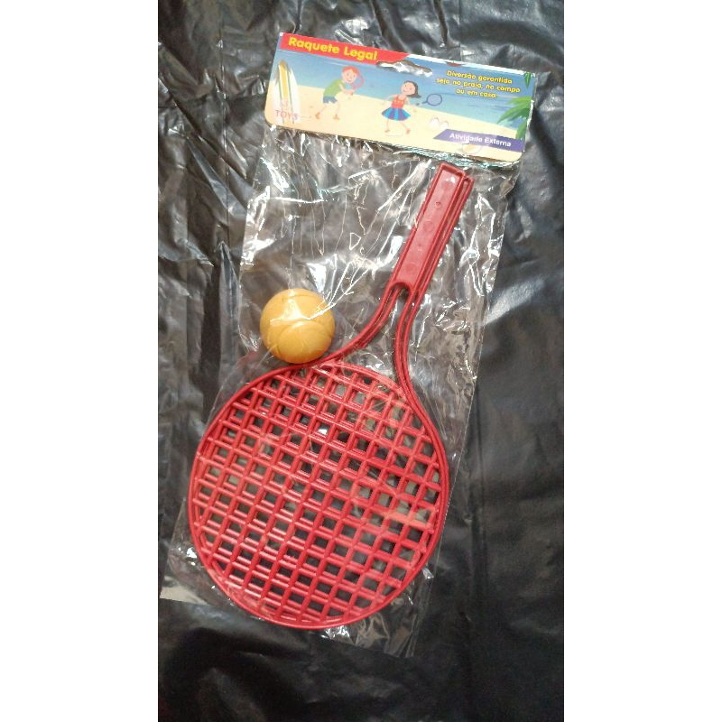 Kits Raquete Legal unidade ou kits 3 ou 5 pares  (cada par duas raquetes +bolinha)