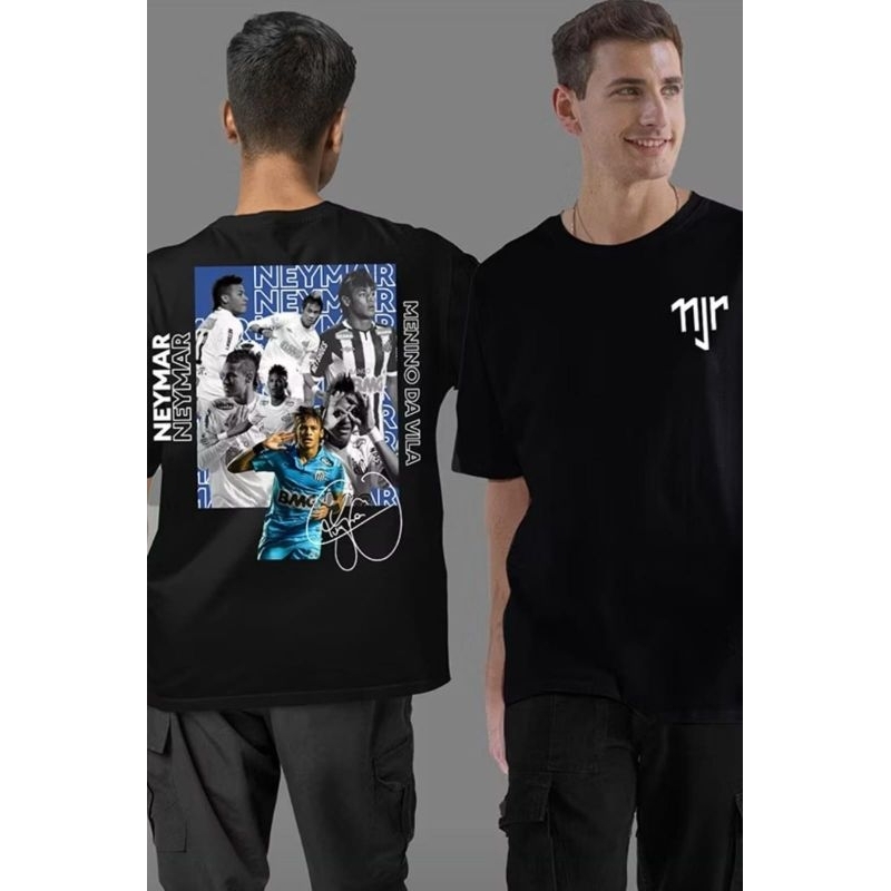 Camiseta Unissex Streetwear Moda Estilosa Peça Versátil 100%Algodao Estampada Time
