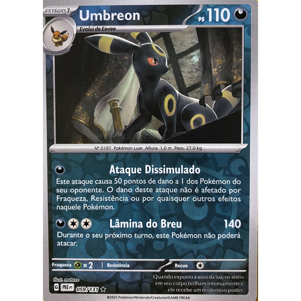 Cartas Reverse Evolutions Coleção Evoluções Prismáticas Pokemon TCG Umbreon Leafeon Flareon Jolteon Eevee Sylveon Vapore