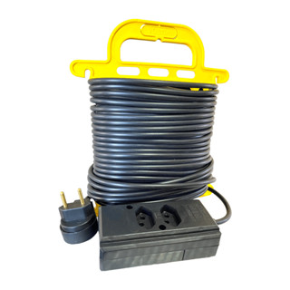 Extensão Elétrica 15 Metros cabo Pp 2x1mm Tomada Dupla com Suporte em Oferta na Shopee