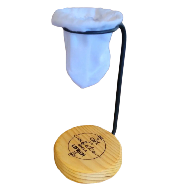 10 coadores de café + 10 filtros (que o afeto e o café nunca esfriem, base redonda) em Oferta na Shopee