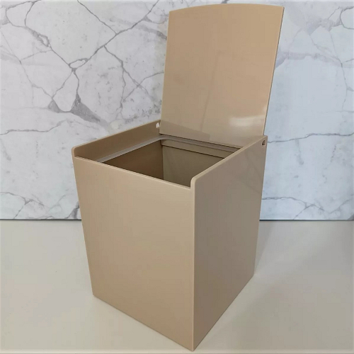 Lixeira Tampa Articulada Esconde Sacola 5,5 litros em Oferta na Shopee