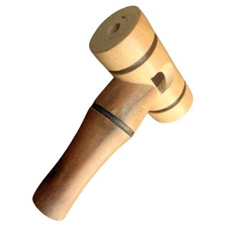 Apito de Madeira "T" INHAMBU Pé Rocho Vermelho | Multi-Sons Fonoaudiólogo | O Segredo dos Pássaros! em Oferta na Shopee