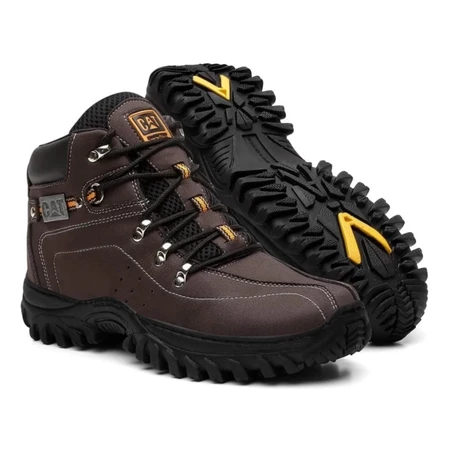 Bota Coturno Masculina Caterpillar Adventure de Trilha Impermeável Bota Coturno Masculina Caterpillar Adventure Trilha
