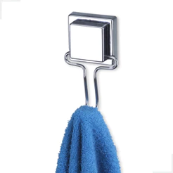 Suporte Porta Guardanapo Pano de Prato Para Cozinha Fixação Ventosa Sem Furo Cromado Arthi