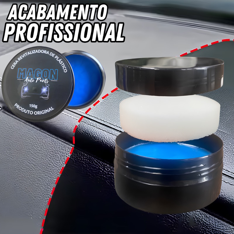 Cera revitalizador plastico automotivo revitalizador de plástico