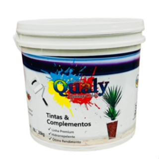 Tinta Piso 18kg Resistente Para Chão Pisos Fachadas Qualy em Oferta na Shopee