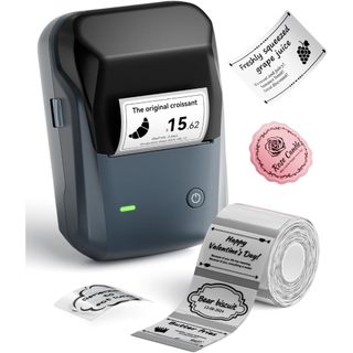 NIIMBOT B1 Impressora de Etiquetas Portátil Bluetooth 2 Polegadas Fácil de Usar Escritóri…