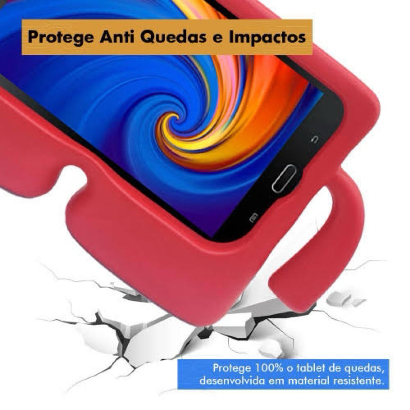 Capa Infantil Universal Para Tablet 7 polegadas positivo Samsung HOW MULTILASER DL